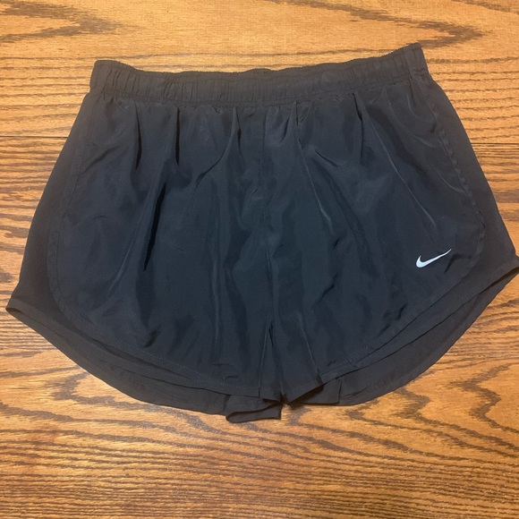 Nike Pants - Nike Dri-fit women’s XL black running shorts